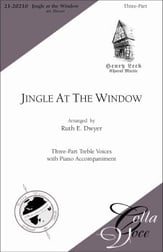 Jingle at the Window SSA choral sheet music cover